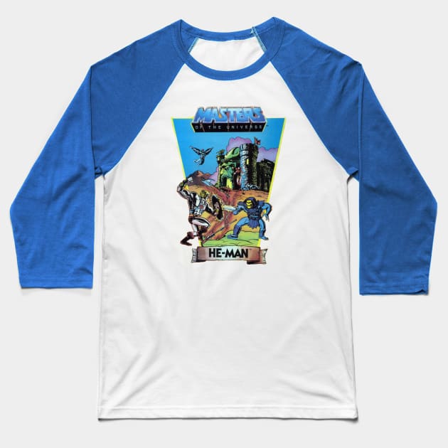 Retro He-Man Shirt Baseball T-Shirt by That Junkman's Shirts and more!